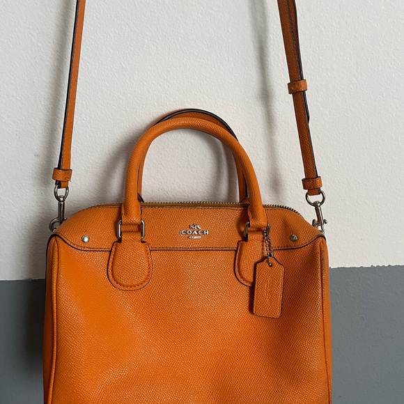 Coach Bags Coach Orange Crossbody Bag Poshmark